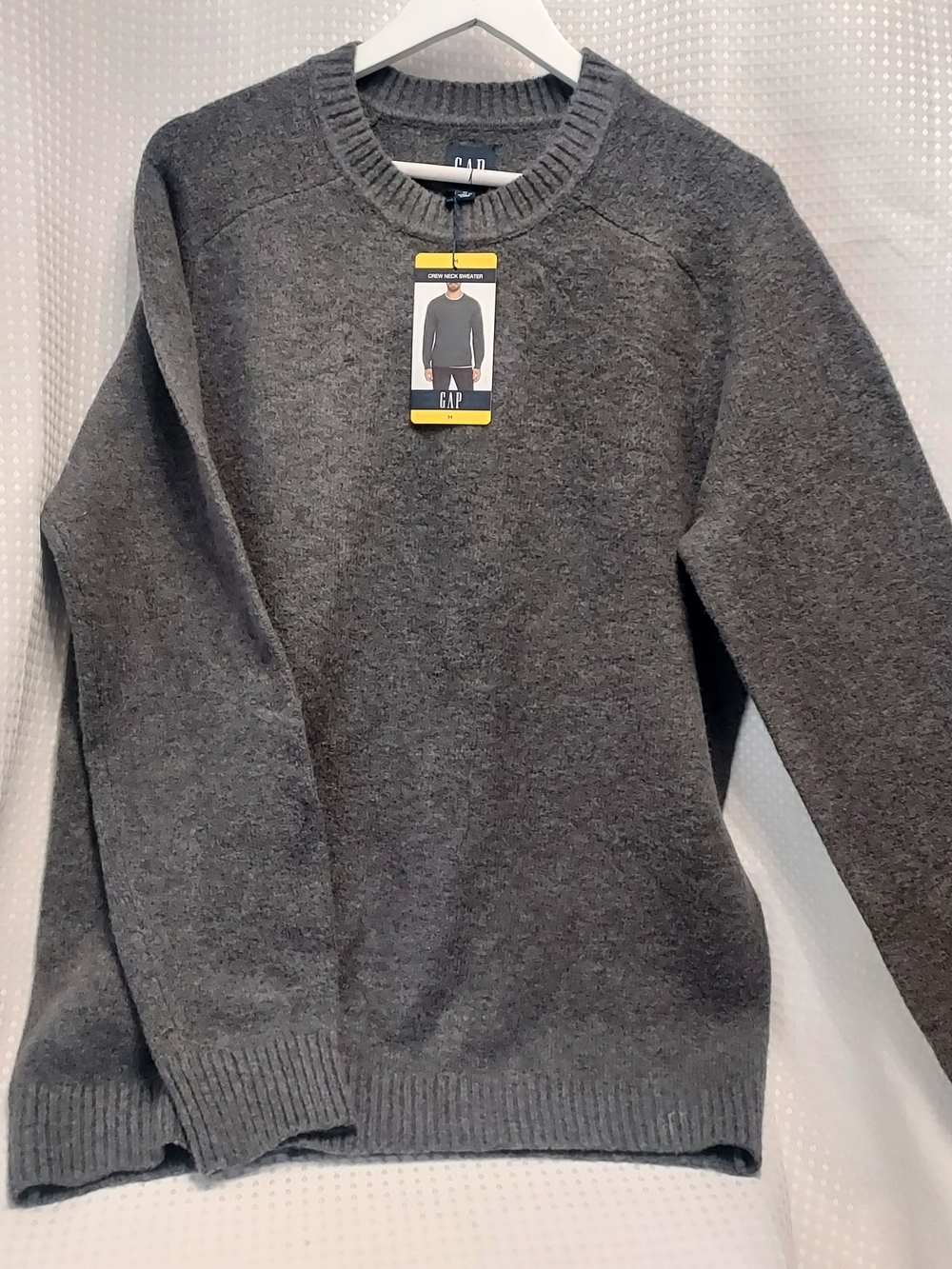 GAP Men's Crewneck Sweater - Charcoal Gray